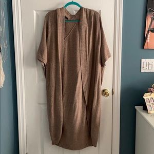 long wrap cardigan